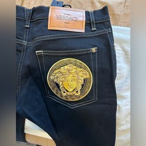 New Mens Versace Jeans Black Size 32